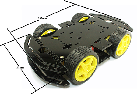 Основа для построения умного колёсного робота