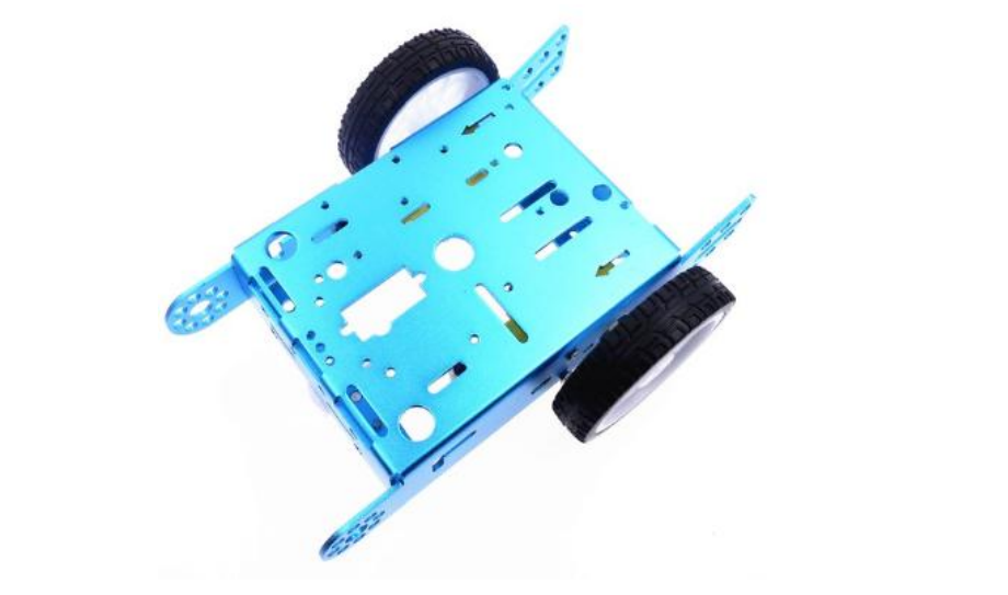Синий алюминиевый комплект шасси 2WD для умного робота DIY