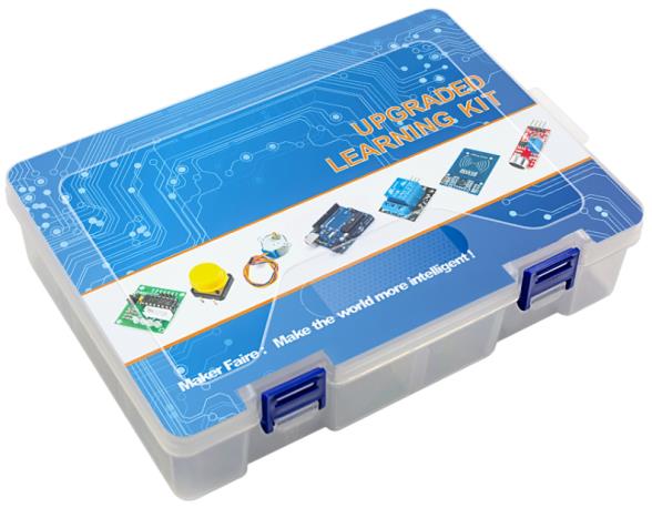 Обучающий набор Arduino UNO R3 DIP c фирменным логотипом и батарейкой крона 9В