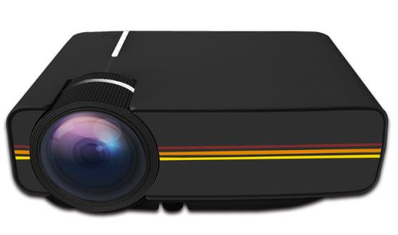 Портативный проектор YG-300 черный цвет
