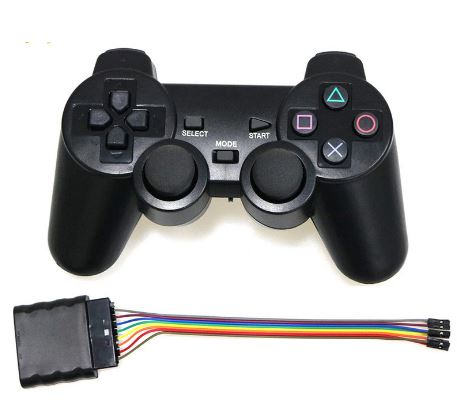 Геймпад PS1 PS2 PSx с беспроводным адаптером