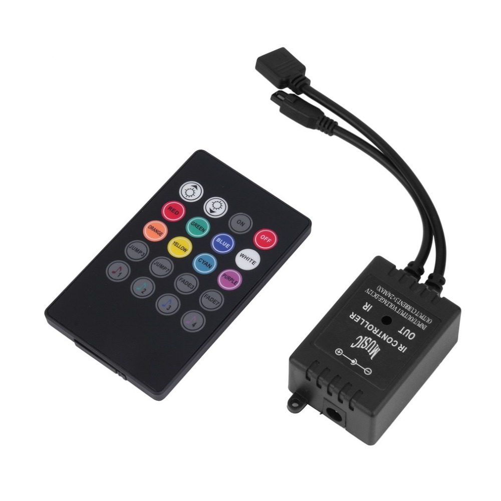 Контроллер светодиодной ленты RGB (20 кнопок/12V)