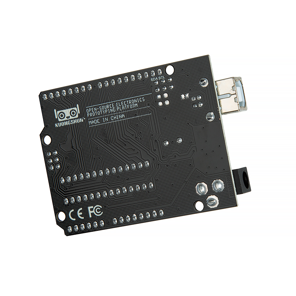 Контроллер Arduino UNO R3 KUONGSHUN DIP Atmega328P, с кабелем