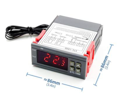 Цифровой регулятор температуры STC-1000 AC110-220V