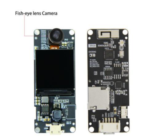 Модуль камеры TTGO T-Camera Plus(рыбий глаз)