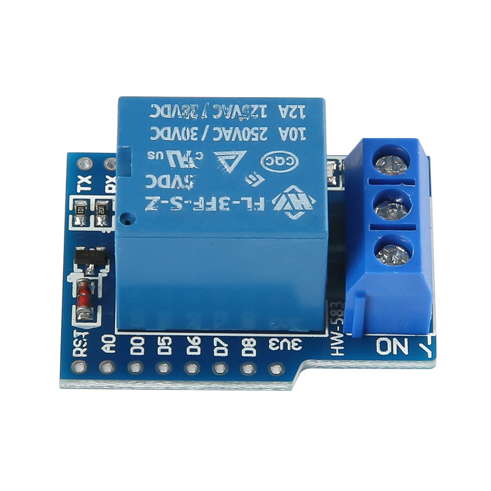 Плата расширения одноканальное реле 5в для котроллера Wemos D1 mini