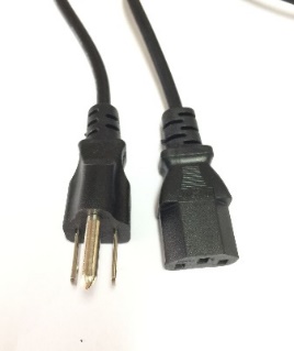 AC кабель 120Вт длиной 1.2М с 3-контактной вилкой под американскую розетку