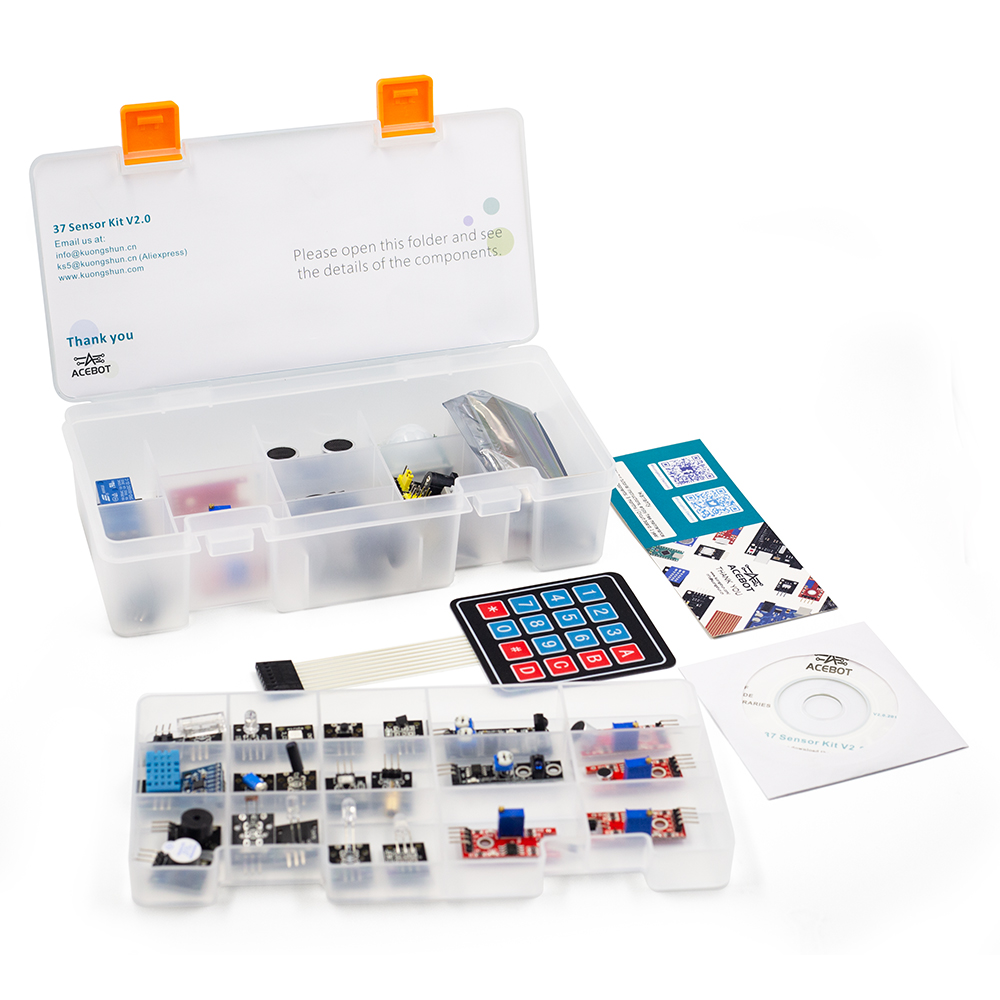 Набор из 37 датчиков для Arduino версия 2.0