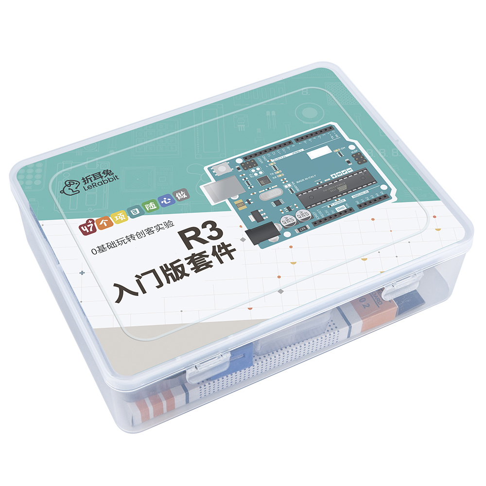 Стартовый комплект LeRabbit Arduino (расширенная версия) с аккумулятором