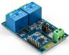 Bluetooth релейный модуль (2 канала, 12В, умный дом, управление через смартфон)
