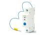 Умный Wi-Fi автоматический выключатель TO-Q-SR116WE 1P (1-полюсный, 16А, DIN-рейка, Wi-Fi управление, удаленный контроль через Ewelink APP)