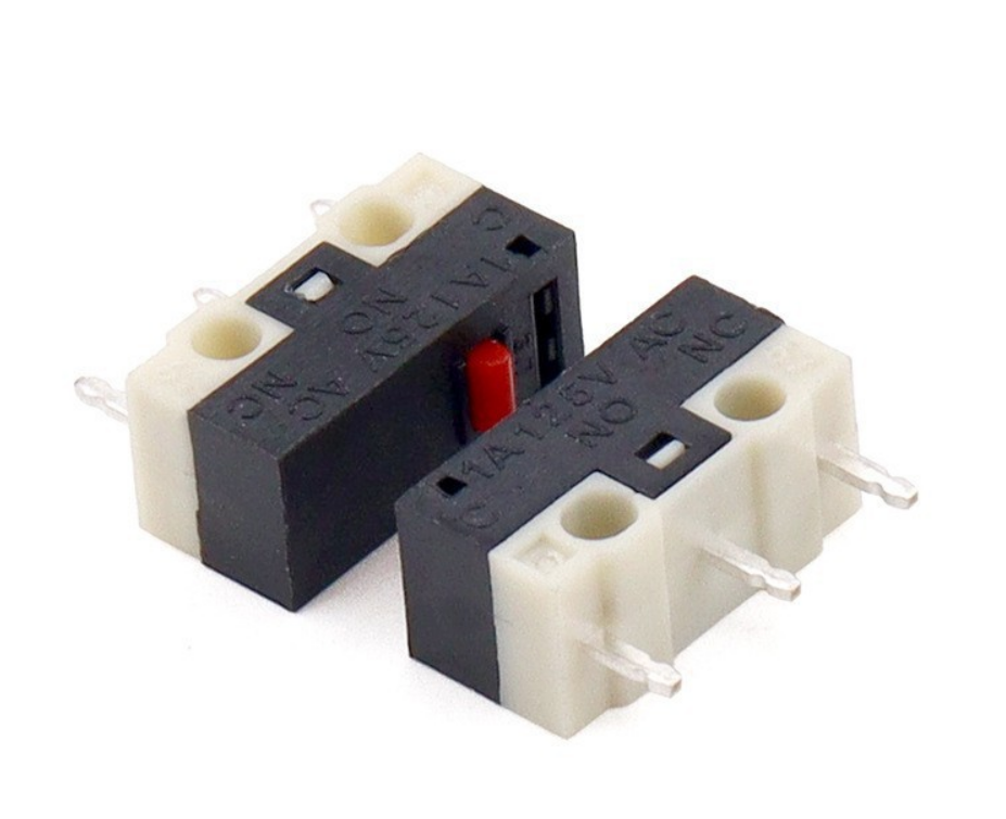 Микровыключатель для мыши, 3конт, без рычага (1А)