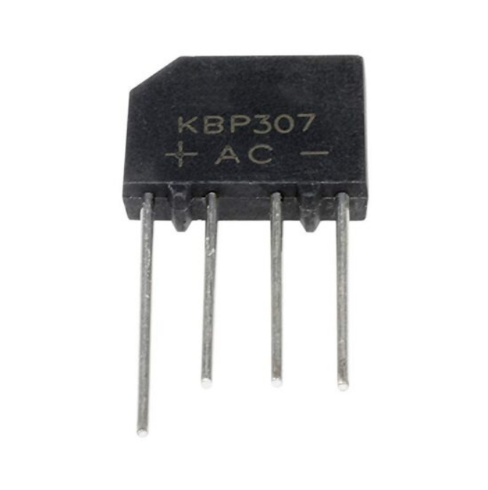 KBP307, Выпрямительный мост, 3А 700В, корпус KBP, 60MIL