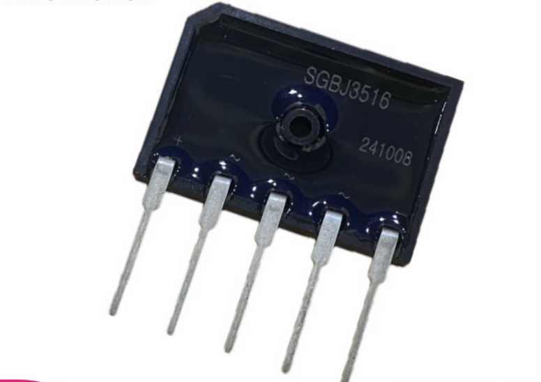 SGBJ3516, Трёхфазный выпрямительный мост, 35А 1600В, корпус SGBJ