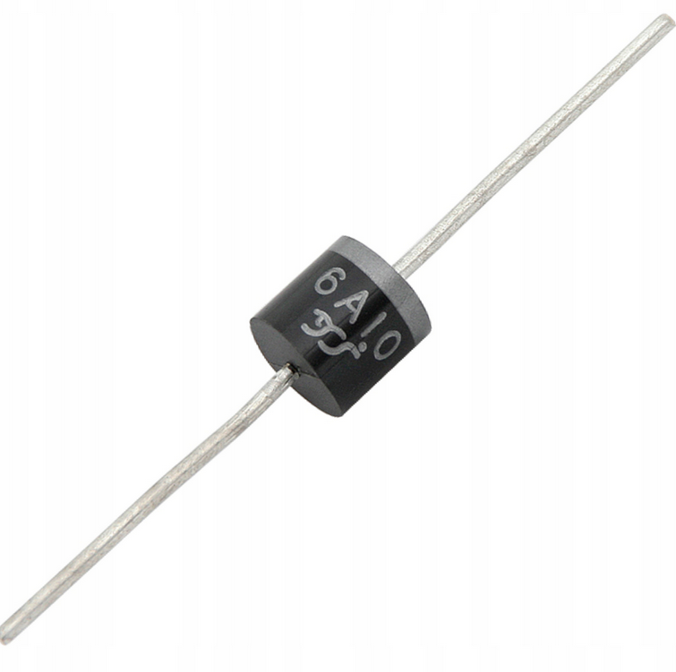 6A10, Диод выпрямительный, 6А 1000В, корпус R-6