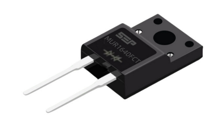 MUR1640FCT, Сборка диодов быстродействующая, 16А 400В, корпус TO-220F (2 вывода)