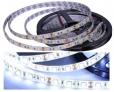 Светодиодная лента 5050 SMD (белый, гибкая, 12В, 60 LED/м, 5 метров, водонепроницаемая)