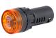 Сигнальный светильник со встроенным зуммером AD16-22SM (AC/DC36В, 22мм, LED, желтый)