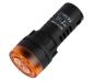 Сигнальный светильник со встроенным зуммером AD16-22SM (AC220В, 22мм, LED, желтый)
