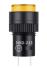 Компактный светодиодный индикатор NXD-213 (AC/DC12В, малый корпус, LED, желтый)