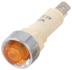 Светодиодный индикатор NHC (AC/DC12В, малый корпус, LED, желтый)
