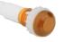 Миниатюрный светодиодный индикатор XD10-6 (AC220В, 10мм, кабель 20см, LED, желтый)