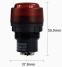 Взрывозащищенный индикатор BD0803 (AC/DC24-36В, 30мм, антикоррозийный, LED, красный)