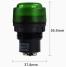Взрывозащищенный индикатор BD0803 (AC/DC24-36В, 30мм, антикоррозийный, LED, зеленый)
