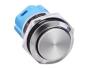 Металлический кнопочный переключатель 16мм (высокая головка, влагозащита, самовозврат, без подсветки)