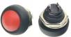 Красная водонепроницаемая кнопка PBS-33B (12 мм, 2 контакта, самовозврат, мини, круглая)