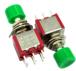 Зеленая кнопка DS-622 (6 мм, 6 контактов, автоматический самовозврат)