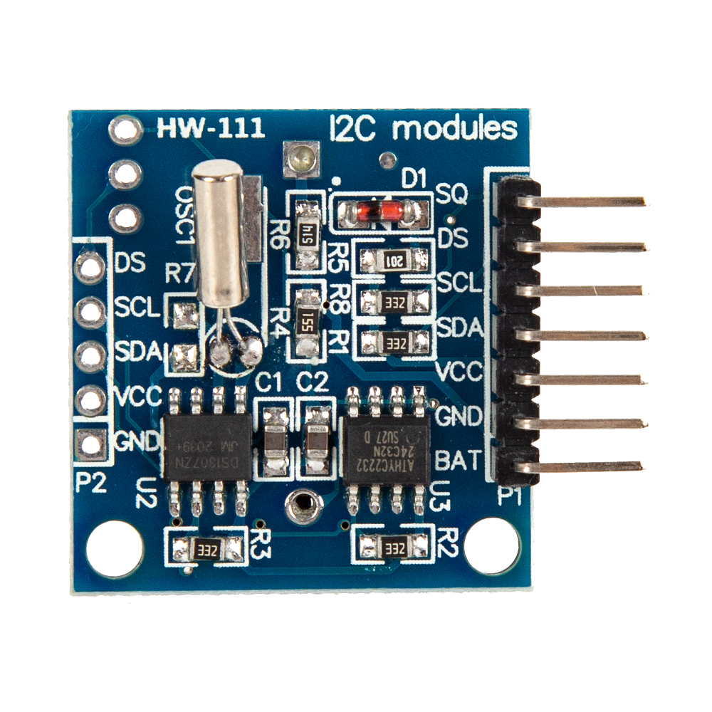Модуль часов RTC DS1307 24C32 без батарейки