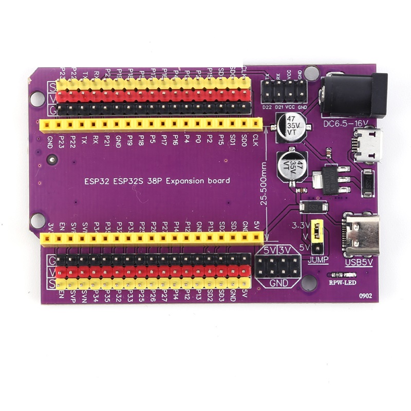 Плата расширения ESP32TYPE-C/Micro USB, на 38 контактов