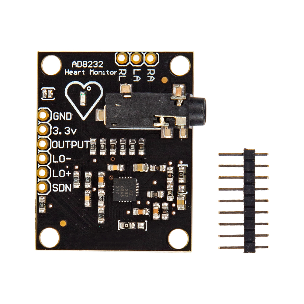 Модуль датчика сердечного ритма AD8232 ECG