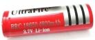 Литий-ионный аккумулятор UltraFire 18650 (4800 мАч, 3.7В, фактическая емкость около 1300 мАч)