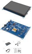 "HDMI дисплей Waveshare 7"" (IPS, сенсорный, 1024x600) для Raspberry Pi/BB черный/Banana Pi/Jetson Nano"