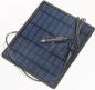 Солнечная панель 18V 5.5W (поликристаллическая, для зарядки автоаккумулятора, с проводом, 18В, 5.5Вт, 230x210x3мм)