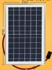 Солнечная панель 5V 10W со стабилизатором (5В/10Вт, алюминиевая рама, кабель 3м)