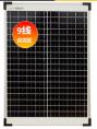 Солнечная панель монокристаллическая 30Вт Класс А (9 шин, 395х345 мм)