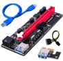 Плата-удлинитель PCI-E 009S Black King Kong (черный, USB 3.0, PCI-E x1 - x16, кабель 60 см, синий)