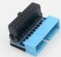 Адаптер USB 3.0 PH19A (19-pin - 20-pin, черно-синий)
